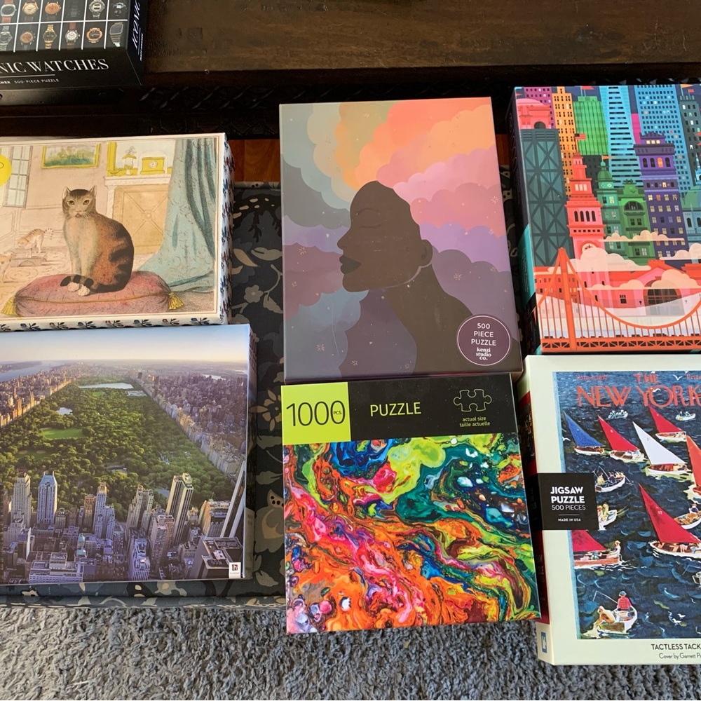 EUC JIGSAW PUZZLES !! Done 1 time. $8 each